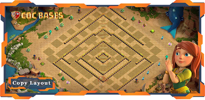 Town Hall 14 Base#349