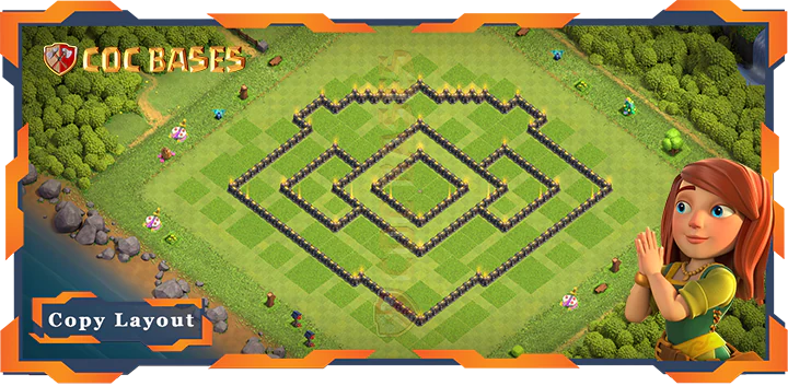 Town Hall 9 Base#182