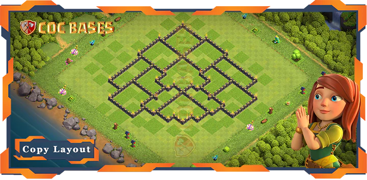 Town Hall 9 Base#184