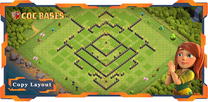 Town Hall 9 Base#188