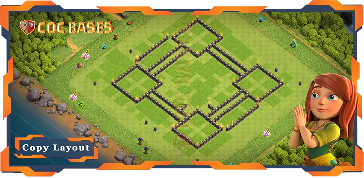 Town Hall 9 Base#253