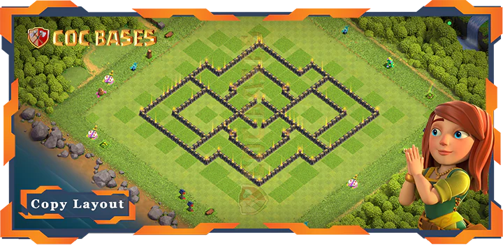 Town Hall 9 Base#266