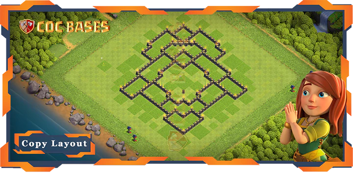 Town Hall 9 Base#161