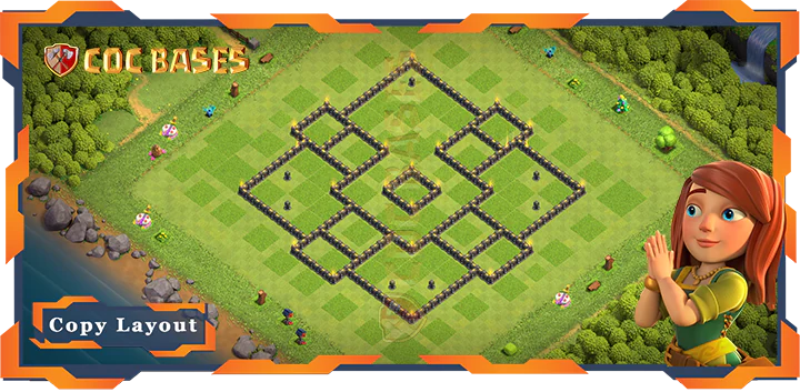 Town Hall 9 Base#206