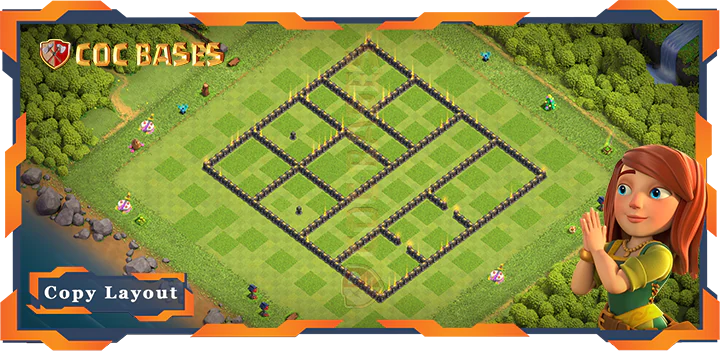 Town Hall 9 Base#274