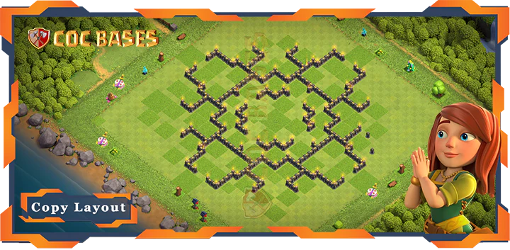 Town Hall 9 Base#199
