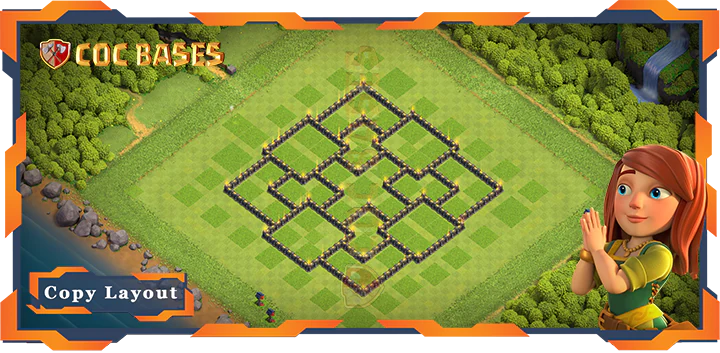 Town Hall 9 Base#153