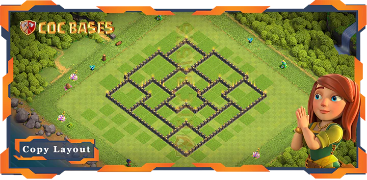 Town Hall 9 Base#244