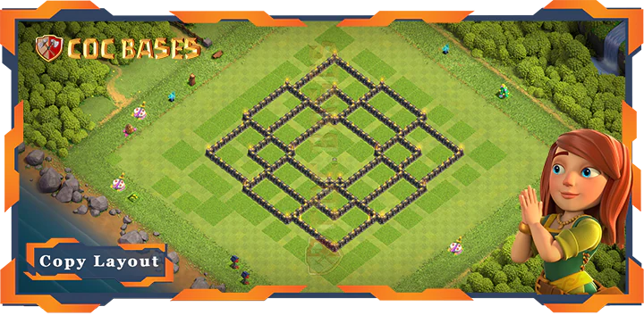 Town Hall 9 Base#238