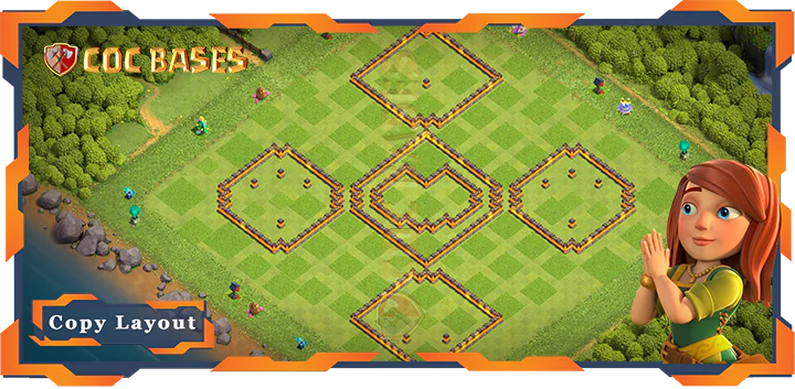 Town Hall 10 Base#268