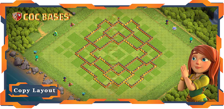 Town Hall 10 Base#292