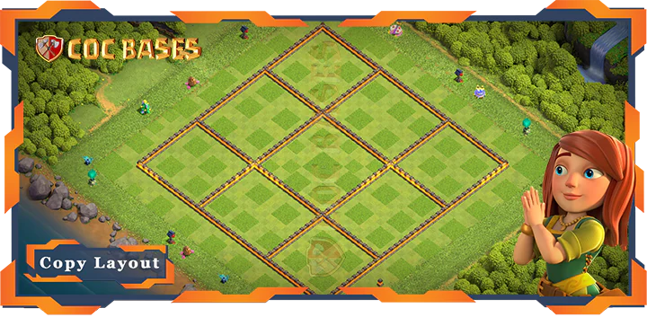 Town Hall 10 Base#258