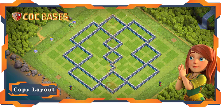 Town Hall 12 Base#402