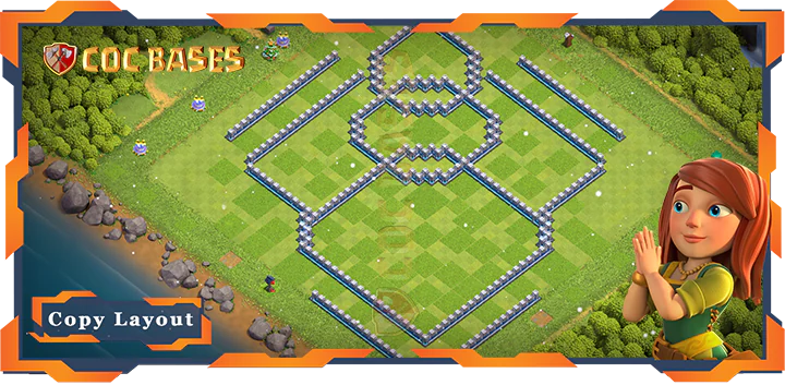 Town Hall 12 Base#199