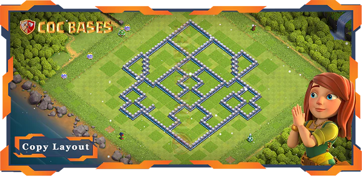 Town Hall 12 Base#218