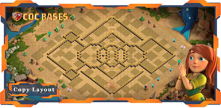 Town Hall 14 Base#296