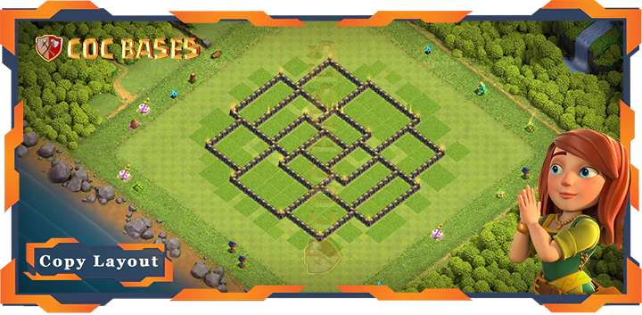 Town Hall 9 Base#302