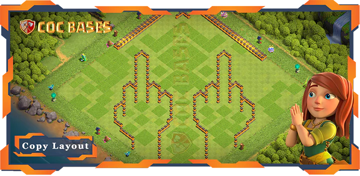 Town Hall 10 Base#204