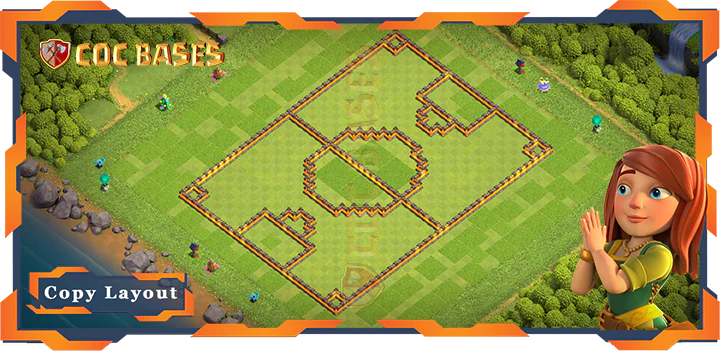 Town Hall 10 Base#207