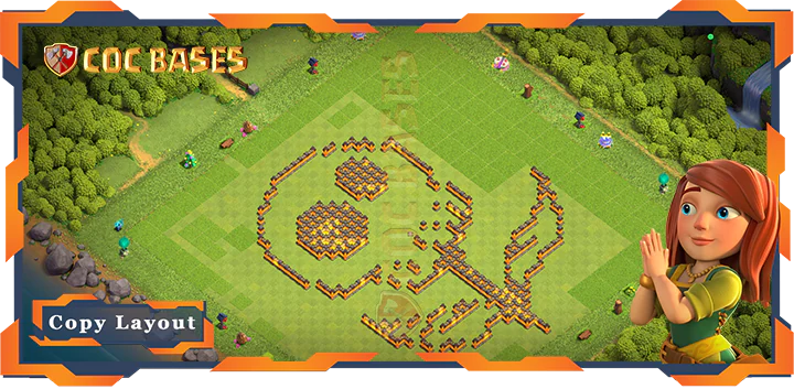 Town Hall 10 Base#486