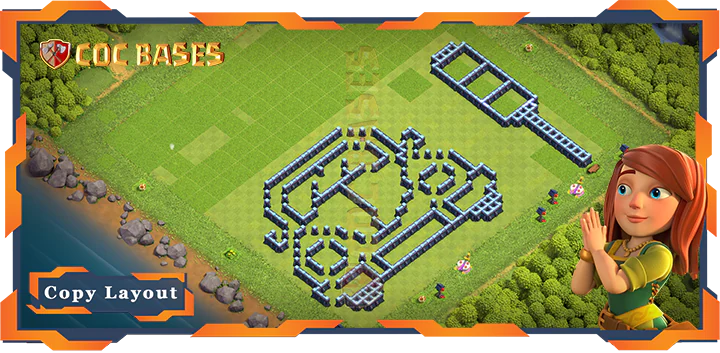 Town Hall 13 Base#238