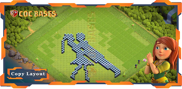 Town Hall 13 Base#199