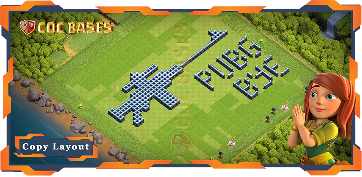 Town Hall 13 Base#264