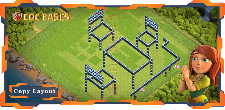 Town Hall 13 Base#322