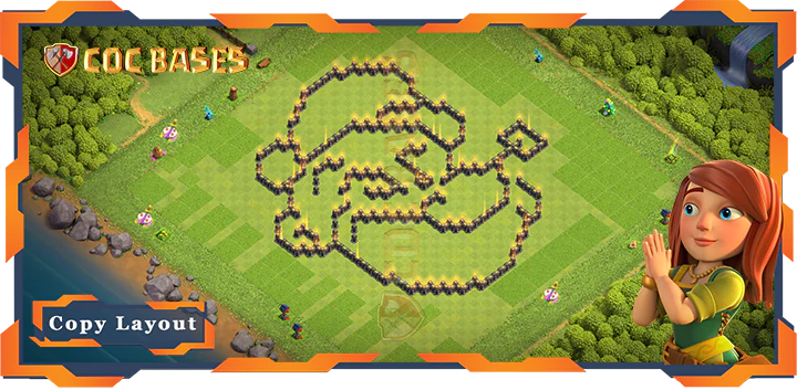 Town Hall 9 Base#288
