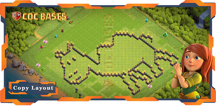 Town Hall 9 Base#279