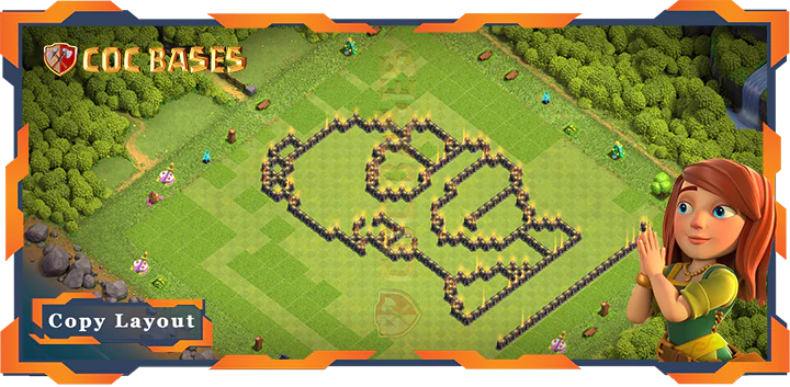 Town Hall 9 Base#174