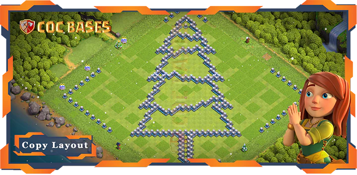 Town Hall 12 Base#213