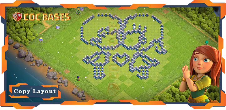 Town Hall 12 Base#160