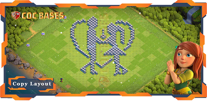 Town Hall 12 Base#163