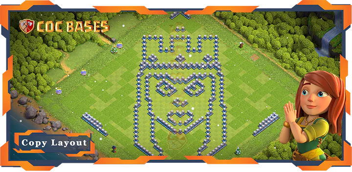 Town Hall 12 Base#223
