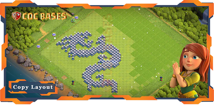 Town Hall 12 Base#250
