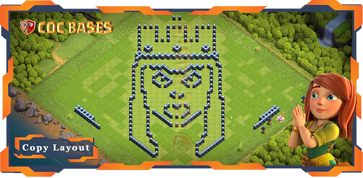 Town Hall 13 Base#200