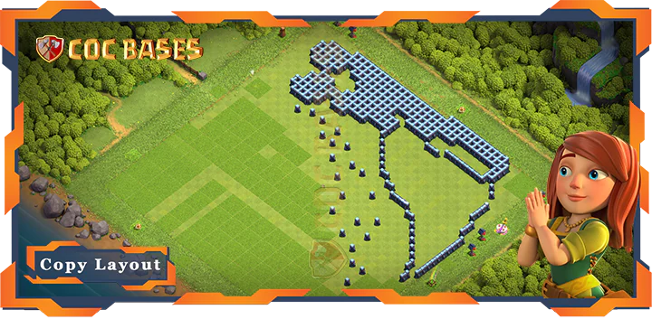 Town Hall 13 Base#204