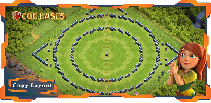 Town Hall 13 Base#224