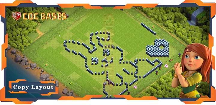 Town Hall 13 Base#235