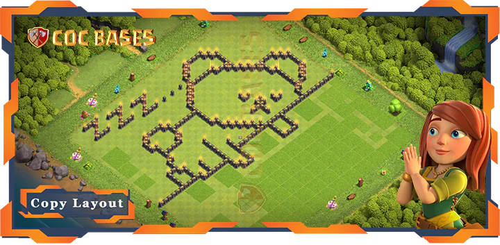 Town Hall 9 Base#204