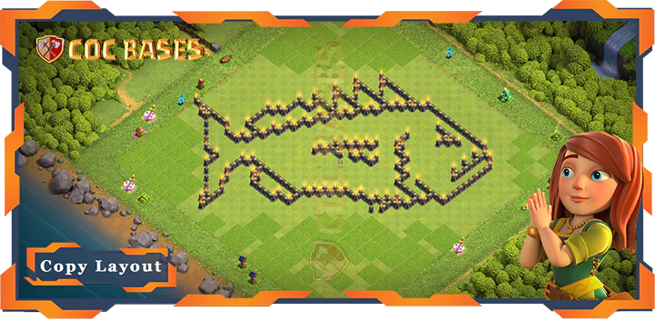 Town Hall 9 Base#295