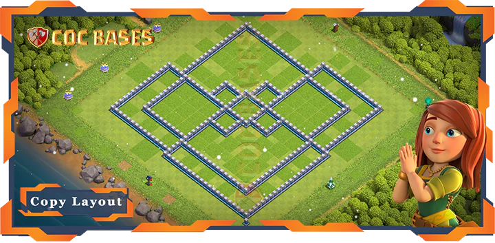 Town Hall 12 Base#219