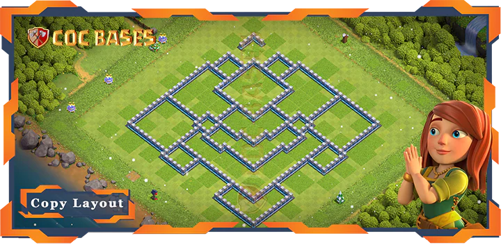 Town Hall 12 Base#224