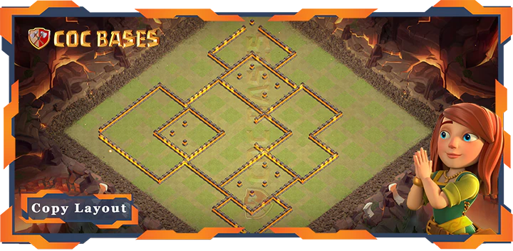 Town Hall 10 Base#257