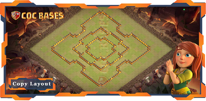 Town Hall 10 Base#168