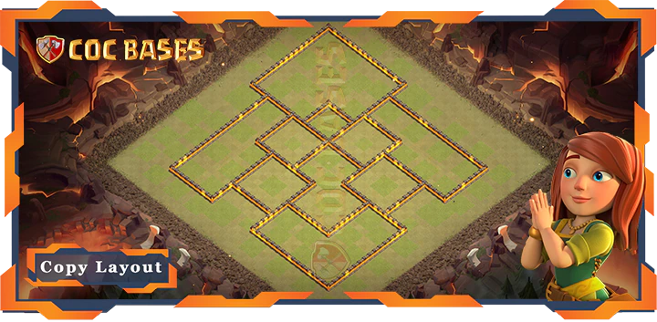 Town Hall 10 Base#172