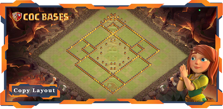 Town Hall 10 Base#166