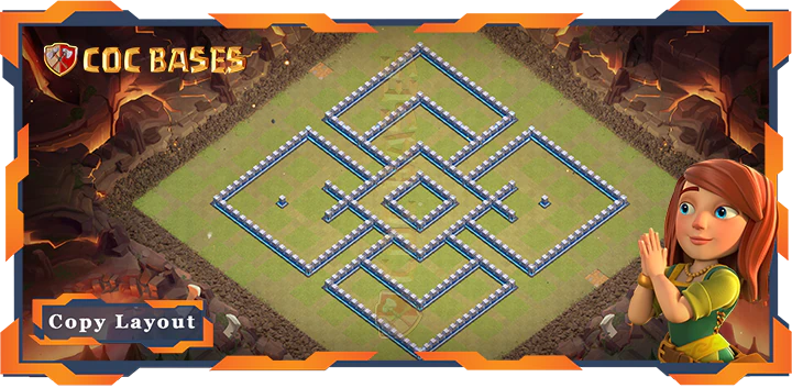 Town Hall 12 Base#187