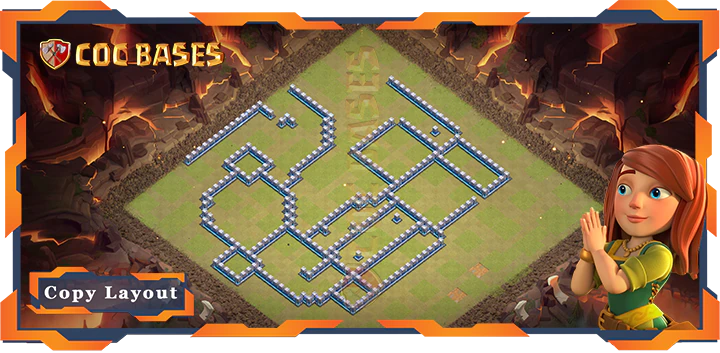 Town Hall 12 Base#350